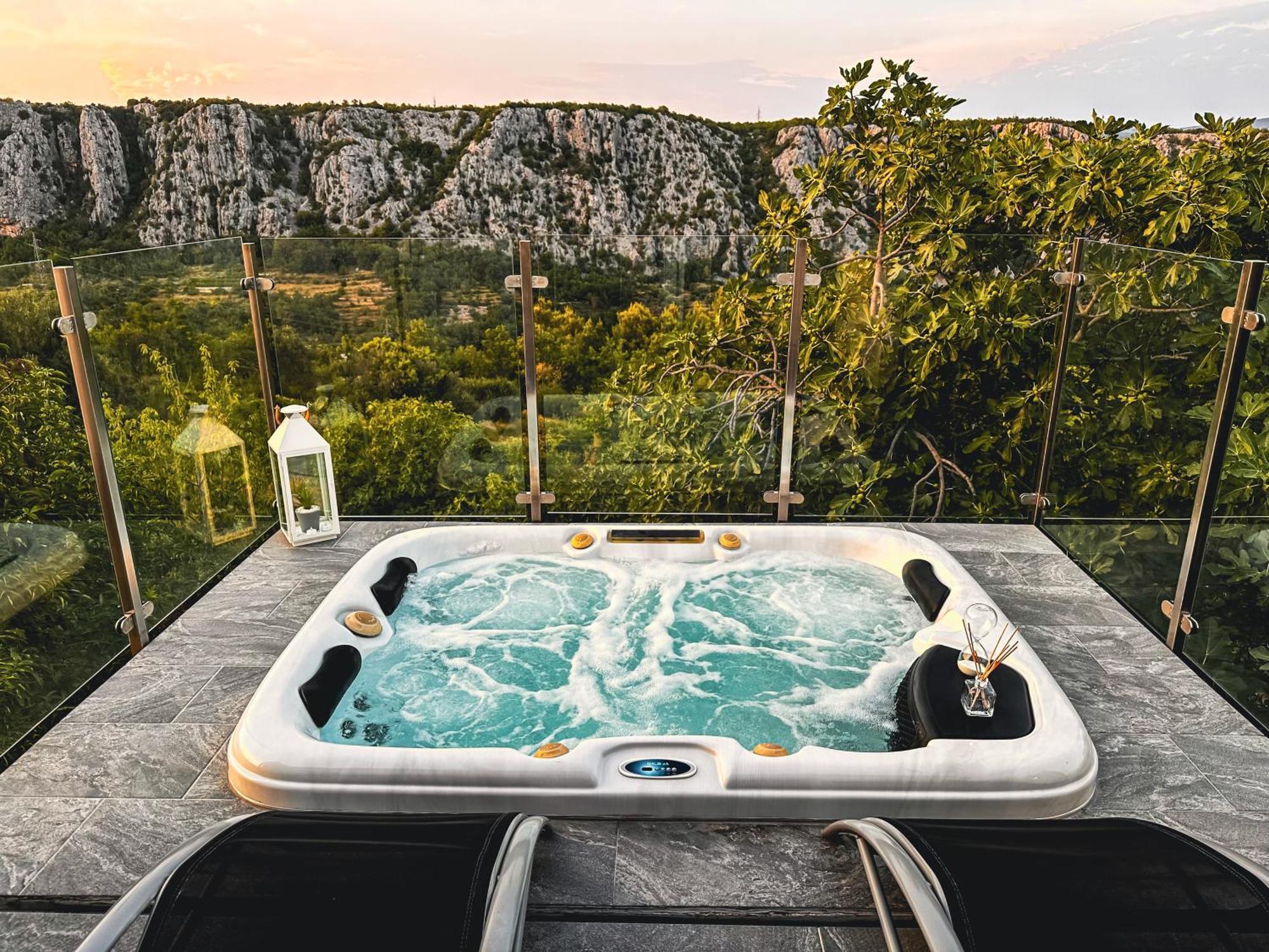 Summer House Nika With Jacuzzi Slime Exterior photo